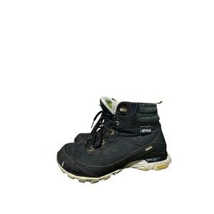 Ahnu Sugarpine II Waterproof Insignia Black Boots Womens Size 8 Hiking Vibram